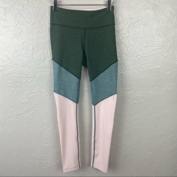 NWT Outdoor Voices 7/8 tricolor spring leggings XS - Picture 3 of 11